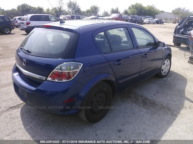 W08AR671785038330 - 2008 SATURN ASTRA XE BLUE photo 4