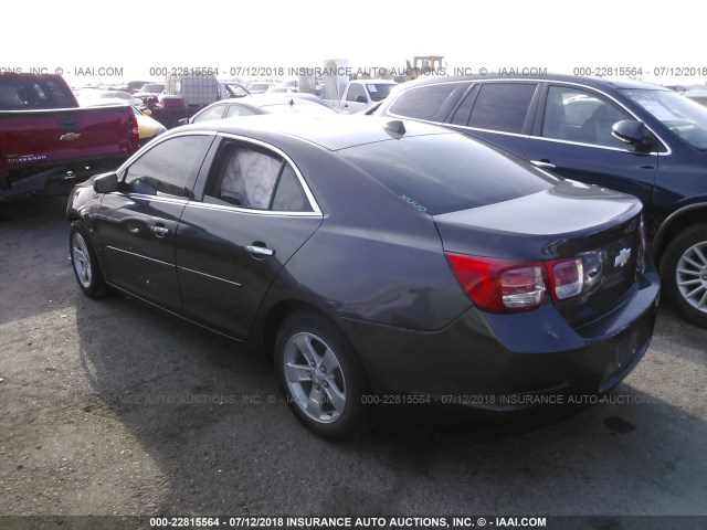 1G11B5SA6DF290564 - 2013 CHEVROLET MALIBU LS GRAY photo 3