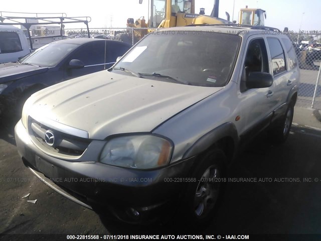 4F2CZ96123KM10248 - 2003 MAZDA TRIBUTE ES GRAY photo 2