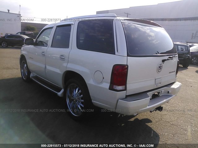 1GYEK63N12R281079 - 2002 CADILLAC ESCALADE LUXURY WHITE photo 3