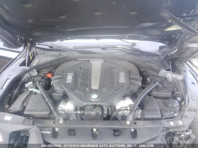 WBAKC8C53CC436699 - 2012 BMW 750 LXI BLACK photo 10