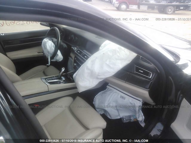 WBAKC8C53CC436699 - 2012 BMW 750 LXI BLACK photo 5