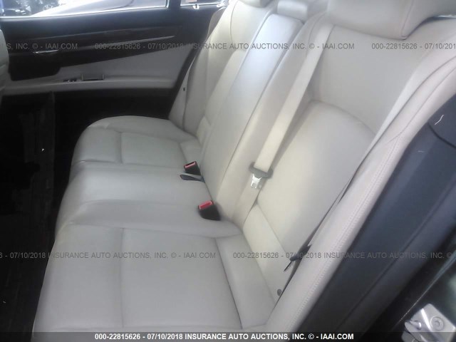 WBAKC8C53CC436699 - 2012 BMW 750 LXI BLACK photo 8