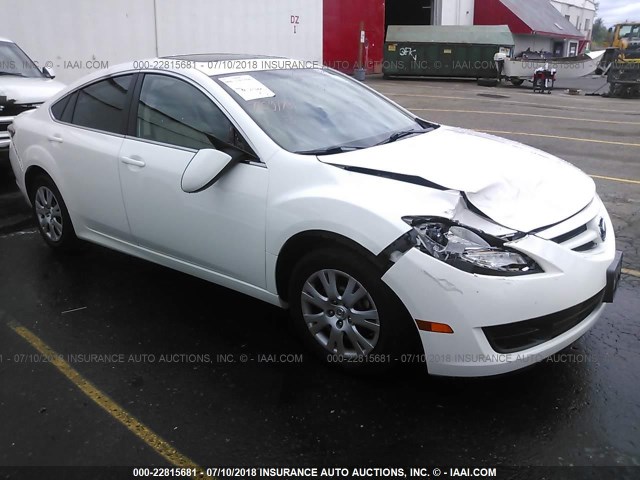 1YVHZ8BHXA5M36573 - 2010 MAZDA 6 I WHITE photo 1