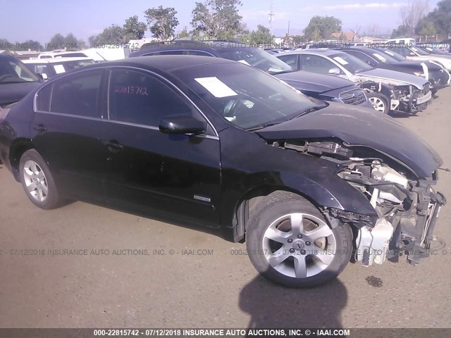 1N4CL21E69C172044 - 2009 NISSAN ALTIMA HYBRID BLACK photo 1