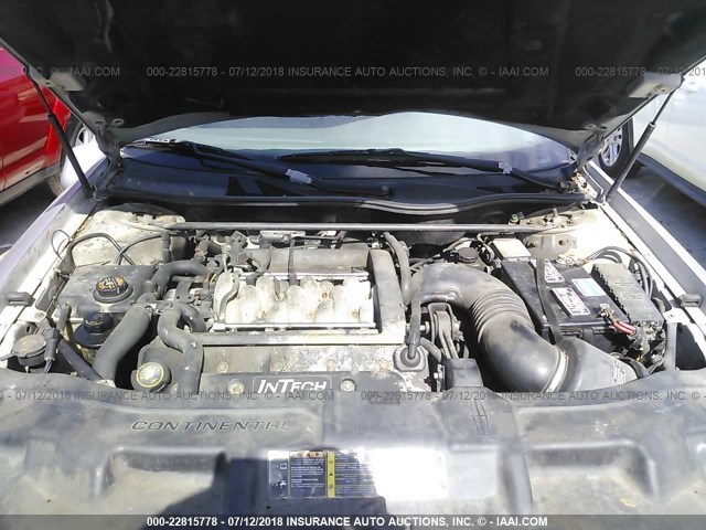 1LNHM97V0YY920264 - 2000 LINCOLN CONTINENTAL  银色 照片 10