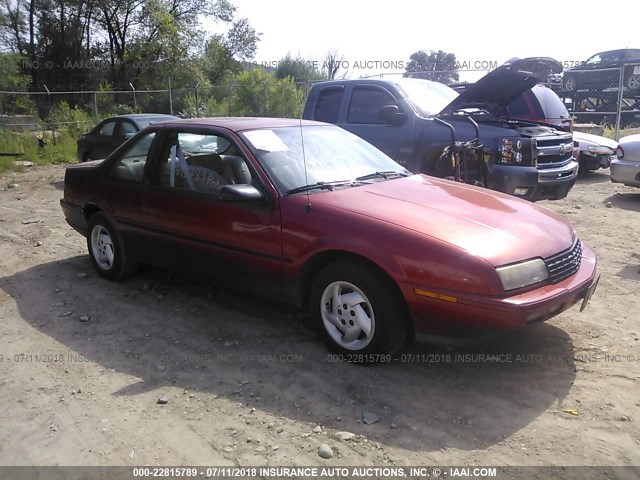 1G1LV1545SY215015 - 1995 CHEVROLET BERETTA RED photo 1