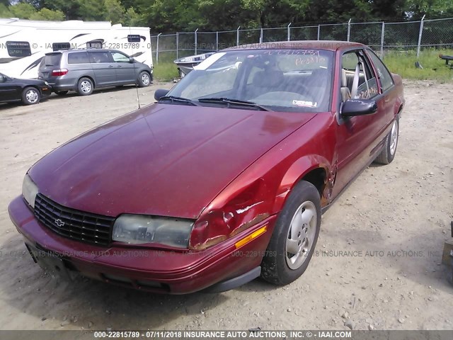 1G1LV1545SY215015 - 1995 CHEVROLET BERETTA RED photo 6