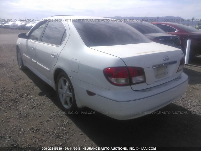 JNKDA31A54T203461 - 2004 INFINITI I35 WHITE photo 3