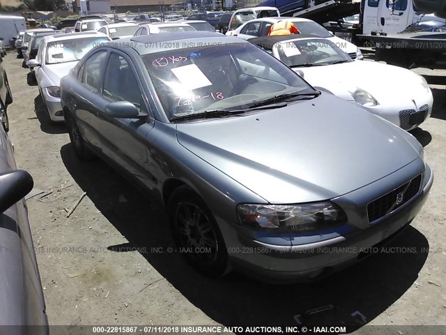 YV1RS64A742398965 - 2004 VOLVO S60 BLUE photo 1
