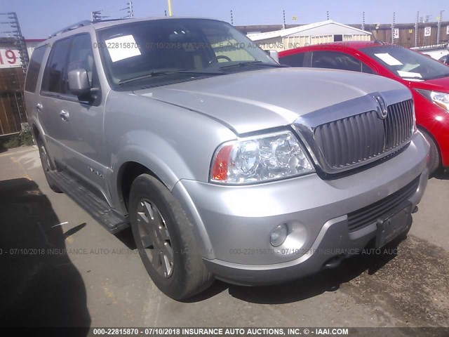 5LMFU28R54LJ05370 - 2004 LINCOLN NAVIGATOR SILVER photo 1