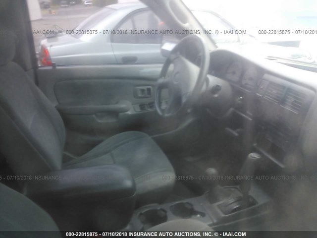 5TEHN72N23Z263360 - 2003 TOYOTA TACOMA DOUBLE CAB შავი ფოტო 5