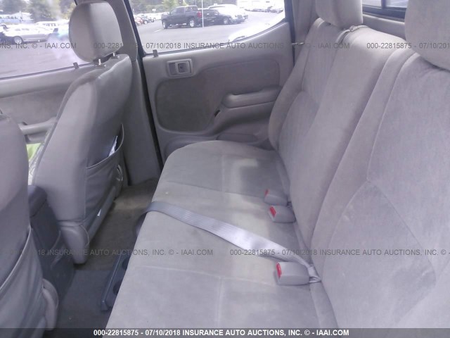 5TEHN72N23Z263360 - 2003 TOYOTA TACOMA DOUBLE CAB შავი ფოტო 8