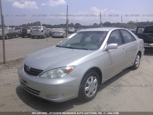 4T1BE32K82U510159 - 2002 TOYOTA CAMRY LE/XLE/SE Gümüş foto 2
