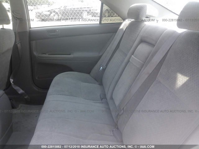 4T1BE32K82U510159 - 2002 TOYOTA CAMRY LE/XLE/SE Gümüş foto 8