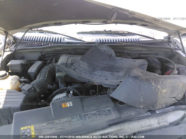 1FMZU63K83UB39748 - 2003 FORD EXPLORER XLT/XLT SPORT/NBX 银色 照片 10