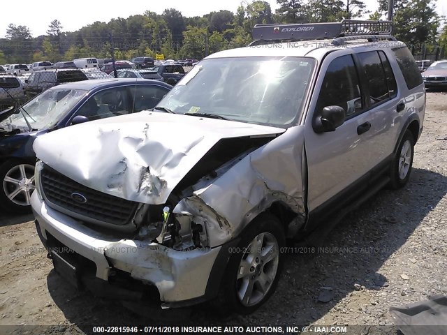 1FMZU63K83UB39748 - 2003 FORD EXPLORER XLT/XLT SPORT/NBX 银色 照片 2