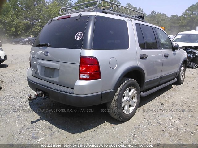 1FMZU63K83UB39748 - 2003 FORD EXPLORER XLT/XLT SPORT/NBX 银色 照片 4
