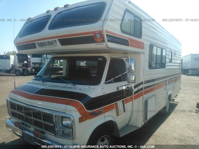 2GDJG31M9B4523120 - 1981 GMC CUTAWAY VAN G3500 WHITE photo 2