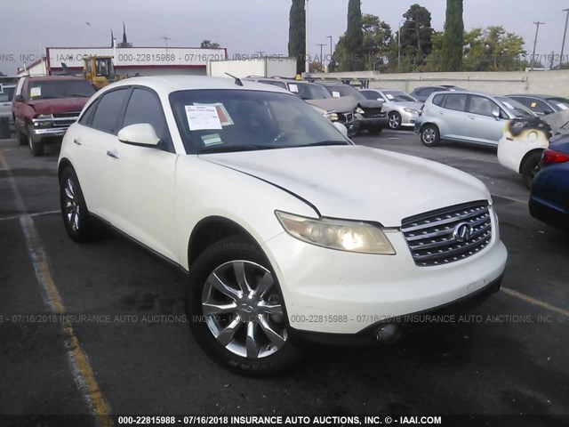 JNRBS08W73X401262 - 2003 INFINITI FX45 WHITE photo 1