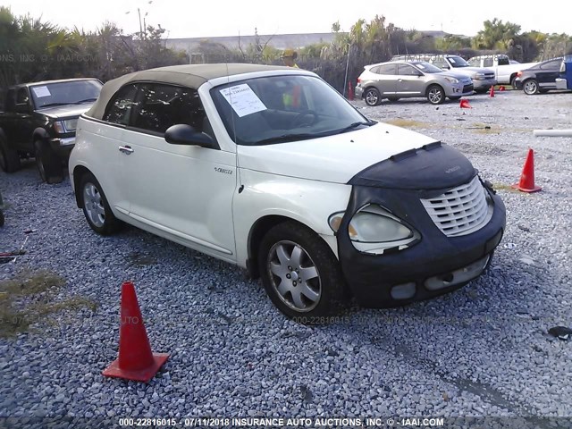 3C3AY55E15T593199 - 2005 CHRYSLER PT CRUISER TOURING CREAM photo 1