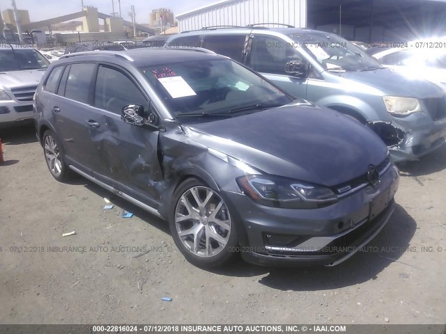 3VWH17AU9JM750924 - 2018 VOLKSWAGEN Golf Alltrack S/SE/SEL 灰色 照片 1