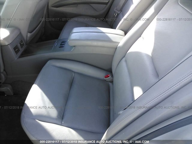 1N4BA41E44C870318 - 2004 NISSAN MAXIMA SE/SL SILVER photo 8