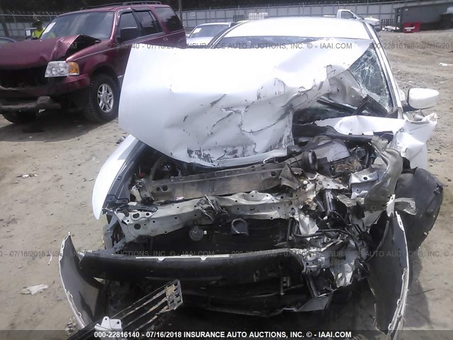 1HGCP26439A073709 - 2009 HONDA ACCORD LXP WHITE photo 6