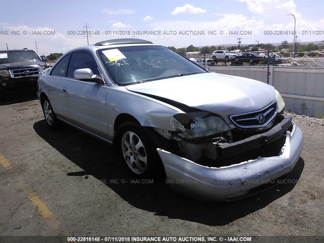 19UYA42441A005769 - 2001 ACURA 3.2CL SILVER photo 1