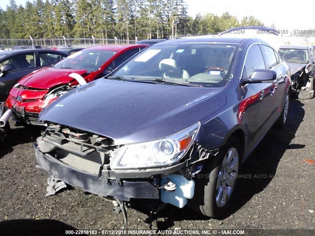 1G4GH5G39DF283789 - 2013 BUICK LACROSSE PREMIUM BLUE photo 2