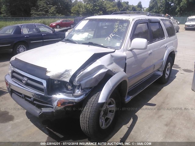 JT3HN87R0T0021897 - 1996 TOYOTA 4RUNNER LIMITED GRAY photo 2