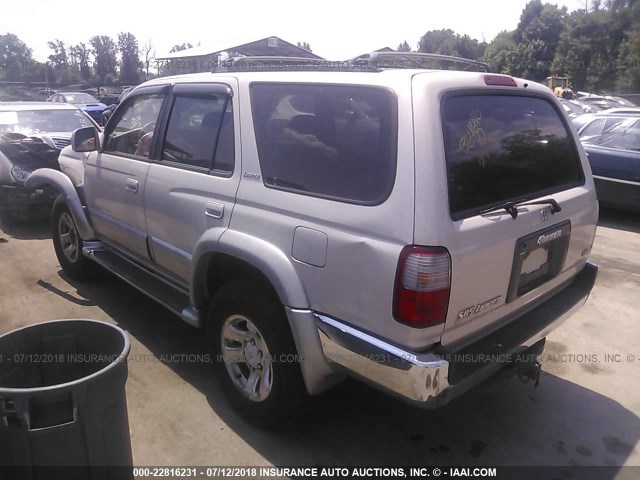 JT3HN87R0T0021897 - 1996 TOYOTA 4RUNNER LIMITED GRAY photo 3