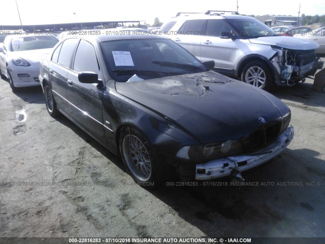 WBADT63423CK35929 - 2003 BMW 530 I AUTOMATIC BLACK photo 1