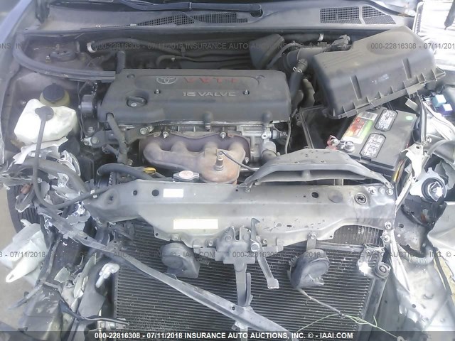 4T1BE32K45U528985 - 2005 TOYOTA CAMRY LE/XLE/SE 灰色 照片 10