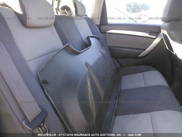 KL1TD6DE4AB117605 - 2010 CHEVROLET AVEO LS/LT ვერცხლისფერი ფოტო 8
