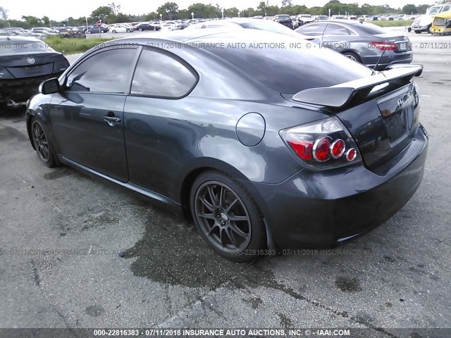 JTKDE167880266626 - 2008 TOYOTA SCION TC 灰色 照片 3