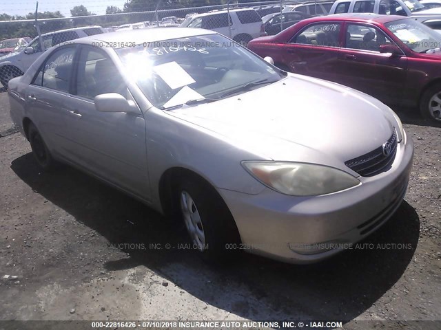 4T1BE32K93U685473 - 2003 TOYOTA CAMRY LE/XLE/SE თაფლისფერი ფოტო 1