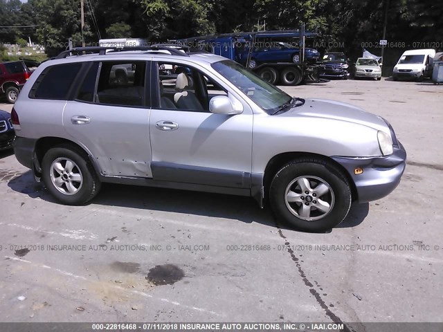 KM8SC13E66U039184 - 2006 HYUNDAI SANTA FE GLS/LIMITED SILVER photo 6