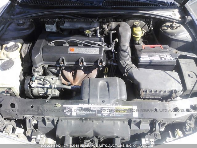 1G8ZG1272WZ111179 - 1998 SATURN SC2 BLACK photo 10