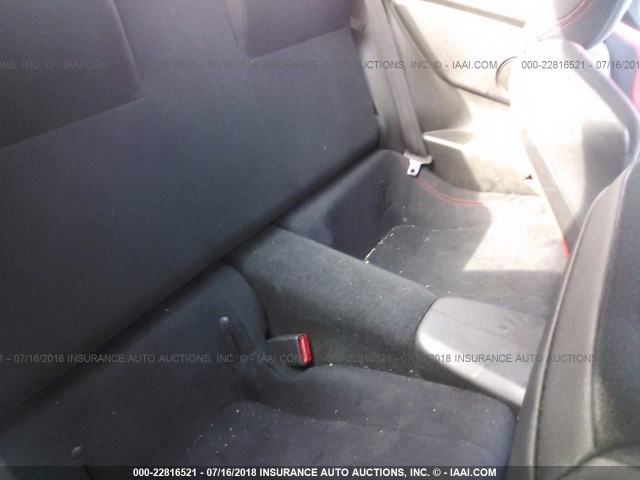 JF1ZNAA15D1710782 - 2013 TOYOTA SCION FR-S PURPLE photo 8