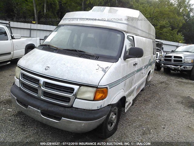 2B6KB31Z0XK534954 - 1999 DODGE RAM VAN B3500 WHITE photo 2