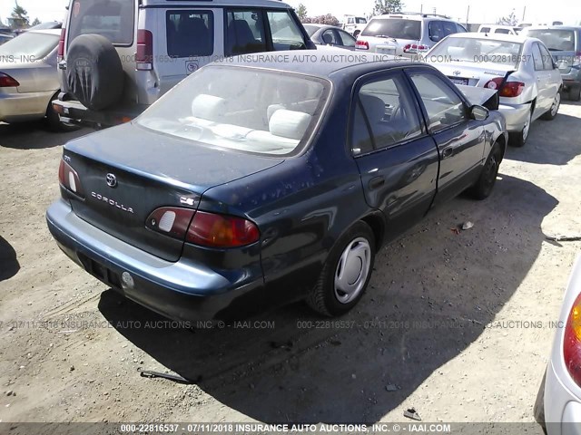 1NXBR12E8XZ212544 - 1999 TOYOTA COROLLA VE/CE/LE 蓝色 照片 4