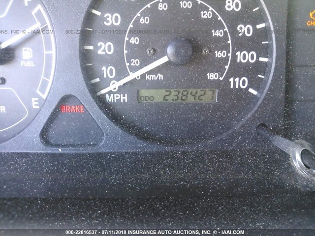 1NXBR12E8XZ212544 - 1999 TOYOTA COROLLA VE/CE/LE 蓝色 照片 7