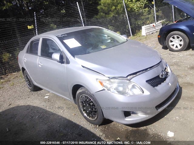 JTDBL40E09J034577 - 2009 TOYOTA COROLLA LE/XLE SILVER photo 1