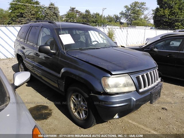 1J4GW48S24C165718 - 2004 JEEP GRAND CHEROKEE LAREDO/COLUMBIA/FREEDOM 蓝色 照片 1