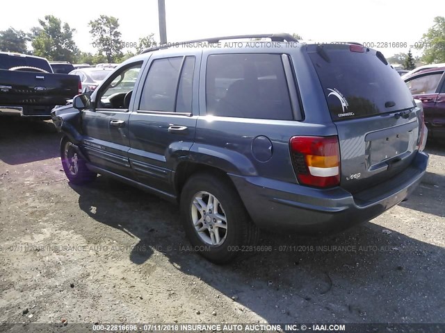 1J4GW48S24C165718 - 2004 JEEP GRAND CHEROKEE LAREDO/COLUMBIA/FREEDOM 蓝色 照片 3