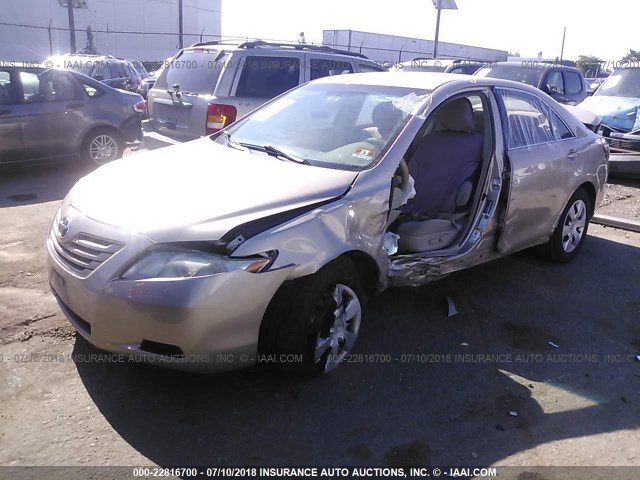 4T4BE46K59R134701 - 2009 TOYOTA CAMRY SE/LE/XLE BEIGE photo 2