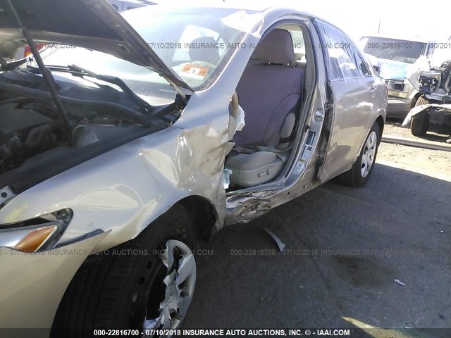 4T4BE46K59R134701 - 2009 TOYOTA CAMRY SE/LE/XLE BEIGE photo 6