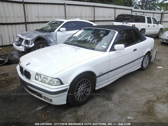 WBABJ7326WEA15058 - 1998 BMW 323 IC WHITE photo 2