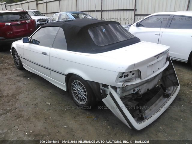 WBABJ7326WEA15058 - 1998 BMW 323 IC WHITE photo 3
